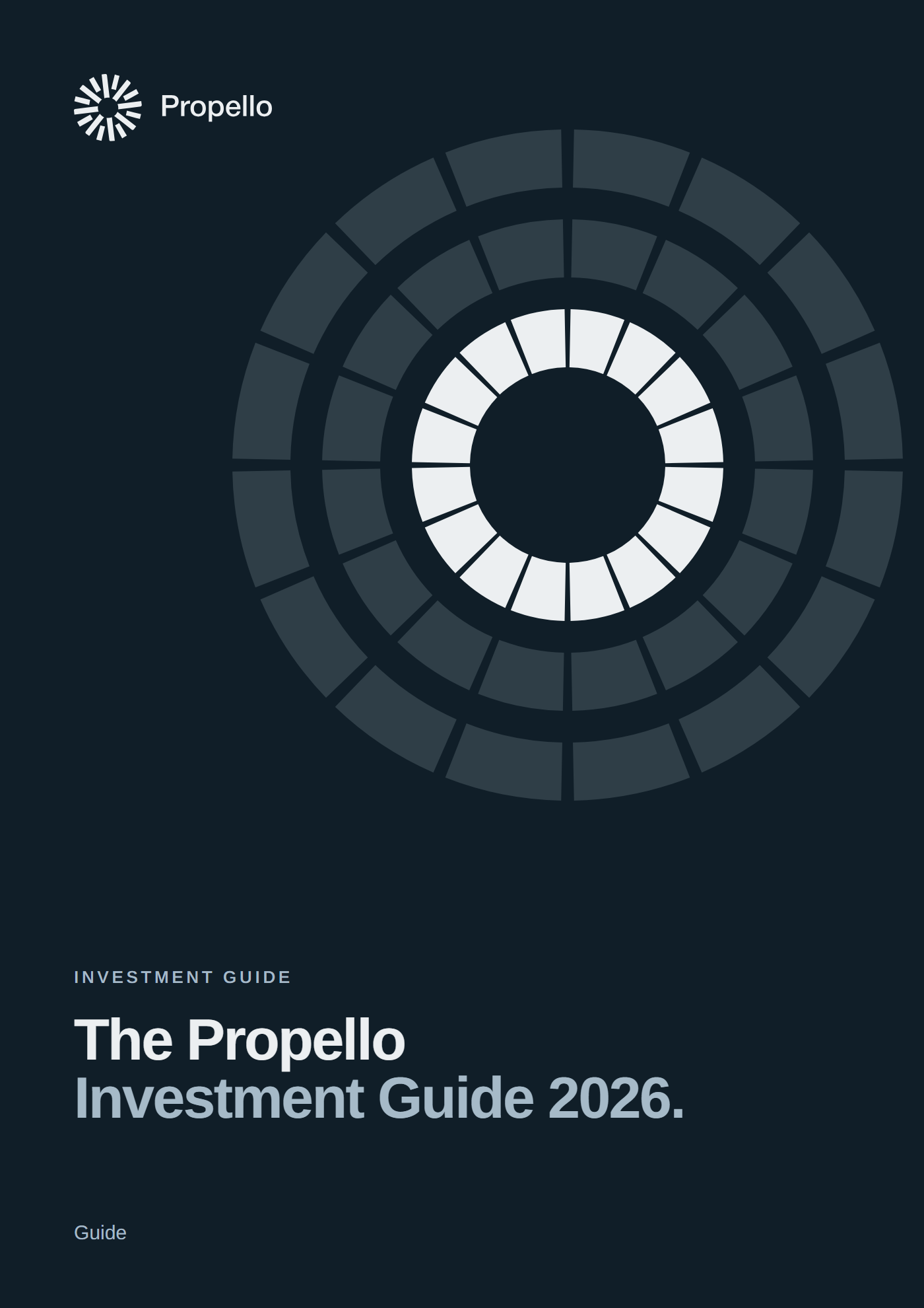 Cover of the Propello Investment Guide 2026